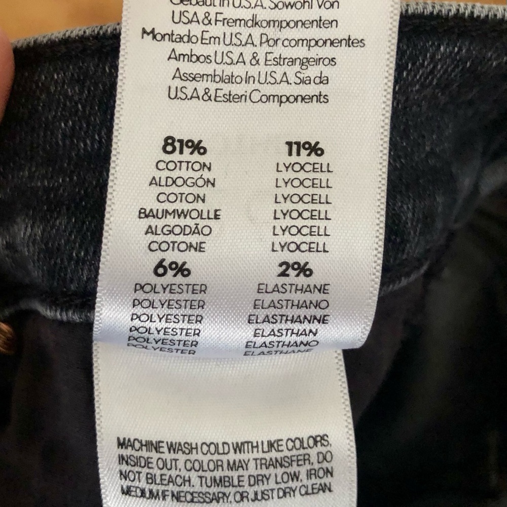 MOTHER Women Faded blue Straight Jeans 26 Size - Picture 8 of 8